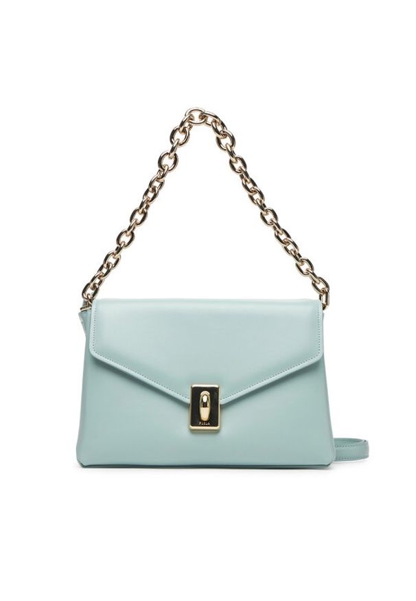 Furla Torebka WB01448 BX3227 AQ000 Niebieski. Kolor: niebieski. Materiał: skórzane