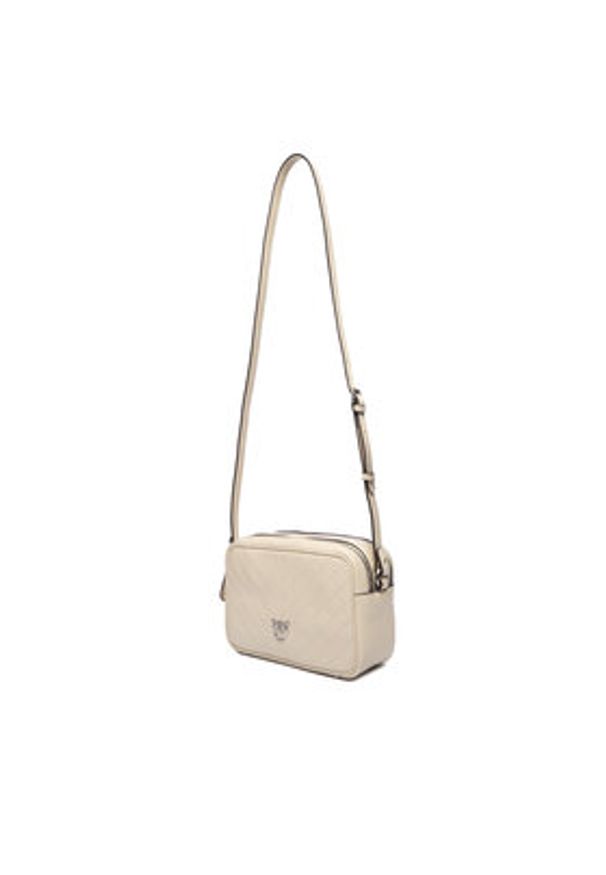 Pinko - PINKO Torebka Carrie Camera Bag Classic Al 25-26 PLTT 104336 A2JC Écru. Kolor: kremowy. Materiał: skórzane