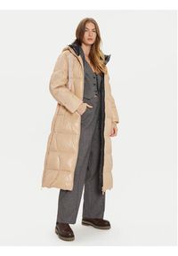 ViCOLO Kurtka puchowa TS0025 Beżowy Regular Fit. Kolor: beżowy. Materiał: syntetyk #5