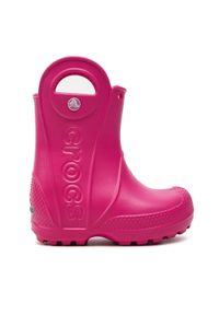 Crocs Kalosze Handle It Rain Boot Kids 12803 Różowy. Kolor: różowy #1