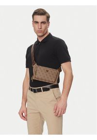 Guess Nerka MIlano HMMILO P5214 Brązowy. Kolor: brązowy. Materiał: skóra #1