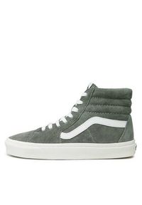 Vans Sneakersy Sk8-Hi VN0007NSBY11 Zielony. Kolor: zielony. Materiał: skóra. Model: Vans SK8 #6