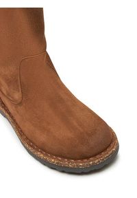 Birkenstock Botki Uppsala Mid Shearling Leve 1028109 Brązowy. Kolor: brązowy. Materiał: skóra, zamsz #4