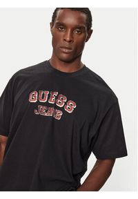 Guess T-Shirt M4BI78 K8FQ4 Czarny Oversize. Kolor: czarny. Materiał: bawełna #4