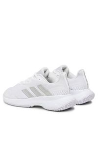 Adidas - adidas Buty CourtJam Control Tennis HQ8473 Biały. Kolor: biały. Materiał: materiał #4
