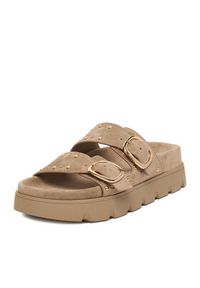 DeeZee Klapki CEO-HY35011-1 Beżowy. Kolor: beżowy. Materiał: materiał #5