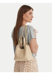 Coccinelle Torebka SHA Coccinelle C-Easy E1 SHA 58 01 01 Beżowy. Kolor: beżowy. Materiał: skórzane #1