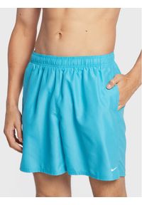 Nike Szorty kąpielowe Volley NESSA559 Błękitny Regular Fit. Kolor: niebieski. Materiał: syntetyk