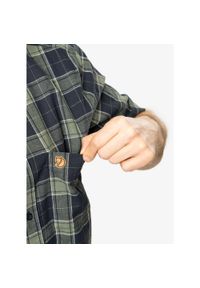 Fjällräven - Koszula podróżnicza męska Fjallraven Ovik Travel Shirt S/S. Kolor: niebieski