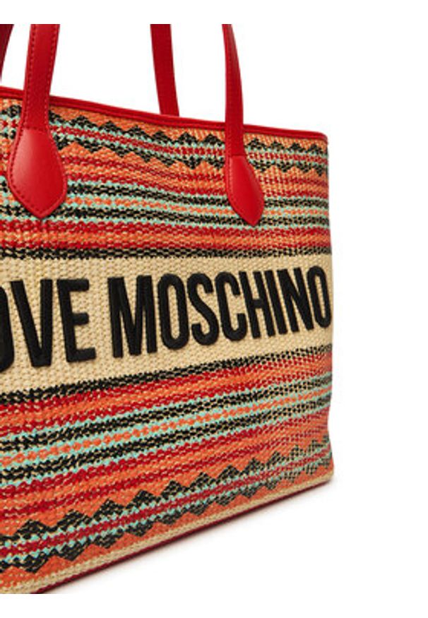 Love Moschino - LOVE MOSCHINO Torebka JC4348PP0OKN350A Kolorowy. Wzór: kolorowy