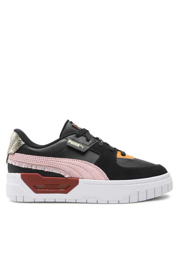 Puma Sneakersy Cali Dream Boho Glam Jr 386070 01 Czarny. Kolor: czarny. Materiał: skóra