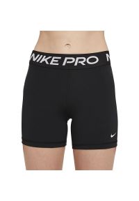 Spodenki Nike Pro 365 CZ9831-010 - czarne. Stan: podwyższony. Kolor: czarny. Materiał: poliester, materiał. Technologia: Dri-Fit (Nike). Sport: kolarstwo, fitness #1