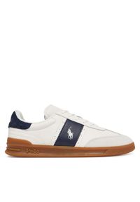 Polo Ralph Lauren Sneakersy 809973706001 Biały. Kolor: biały. Materiał: zamsz, skóra