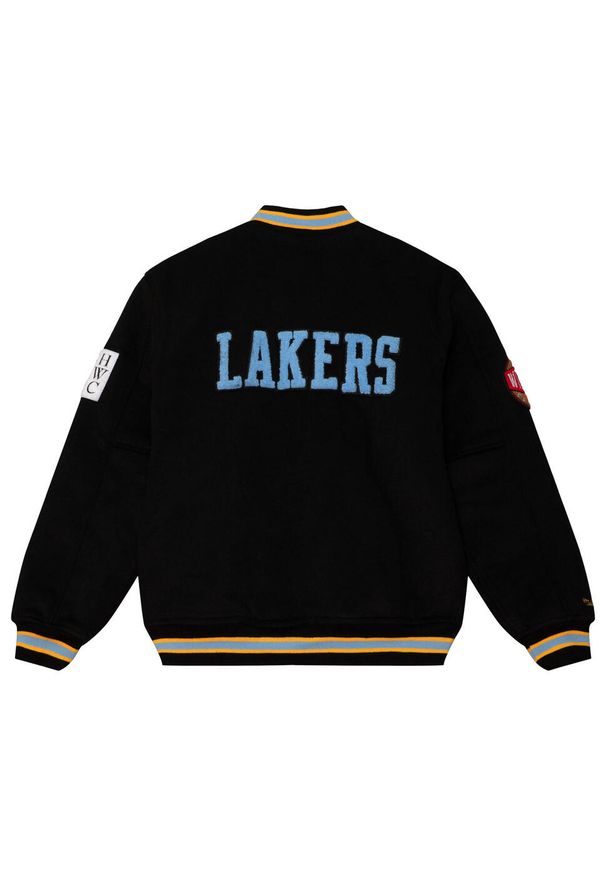 Mitchell & Ness - Kurtka Minneapolis Lakers NBA Varsity. Kolor: czarny
