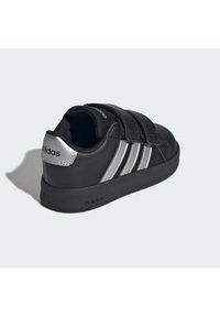 Adidas - adidas Sneakersy Grand Court 3.0 Shoes Infants KI7188 Czarny. Kolor: czarny. Materiał: skóra #5
