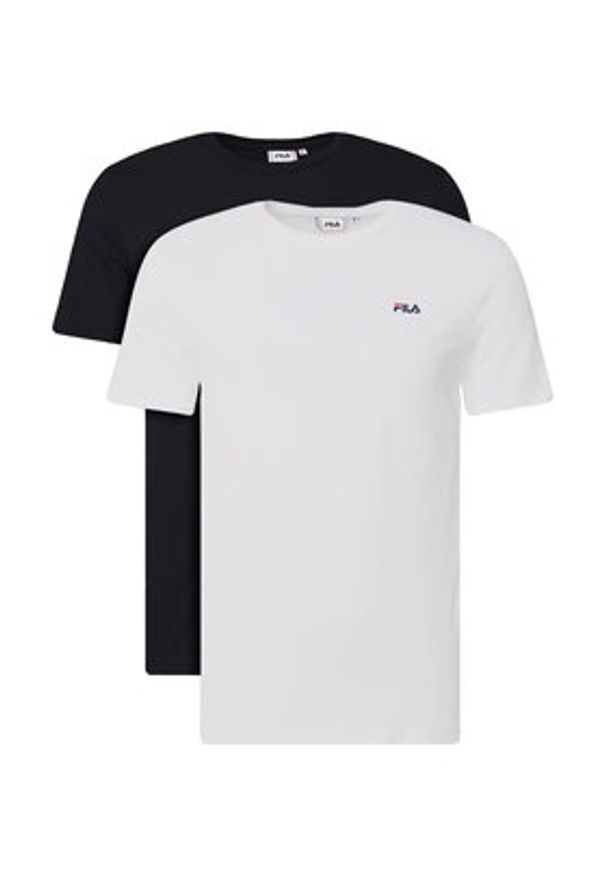 Fila Komplet 2 t-shirtów FAM0083 Kolorowy Regular Fit. Materiał: bawełna. Wzór: kolorowy