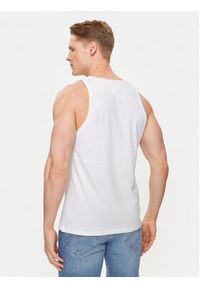 VERSACE - Versace Tank top Medusa AUU01012 Biały Regular Fit. Kolor: biały. Materiał: bawełna #5