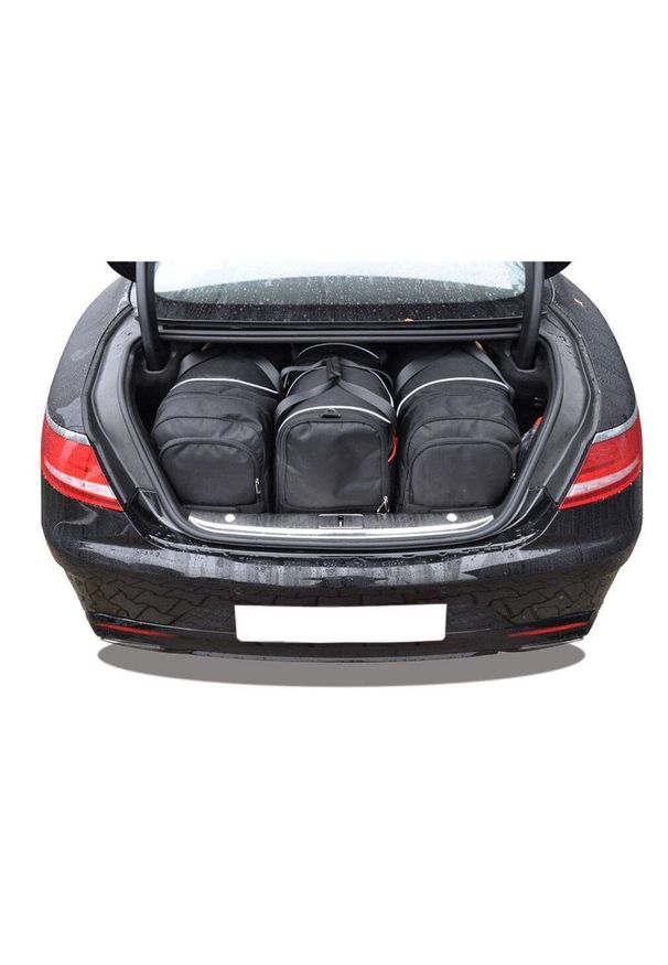 KJUST - Torby Do Bagażnika Mercedes-Benz S Coupe 2014-2020 4Szt Kjust. Kolor: czarny. Styl: sportowy