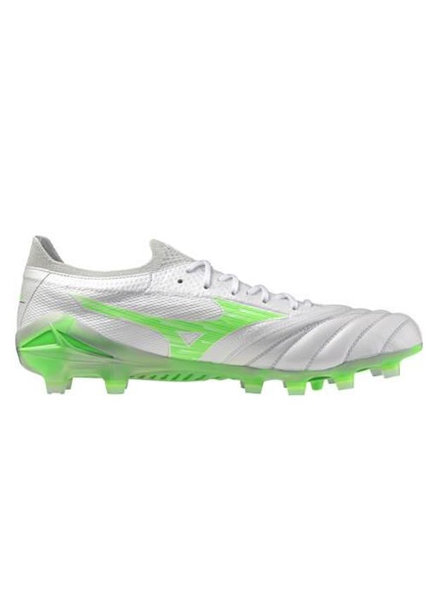 Buty piłkarskie męskie Mizuno Morelia Neo Iv Beta Elite Fg. Kolor: biały. Materiał: materiał, syntetyk. Szerokość cholewki: normalna. Sport: piłka nożna