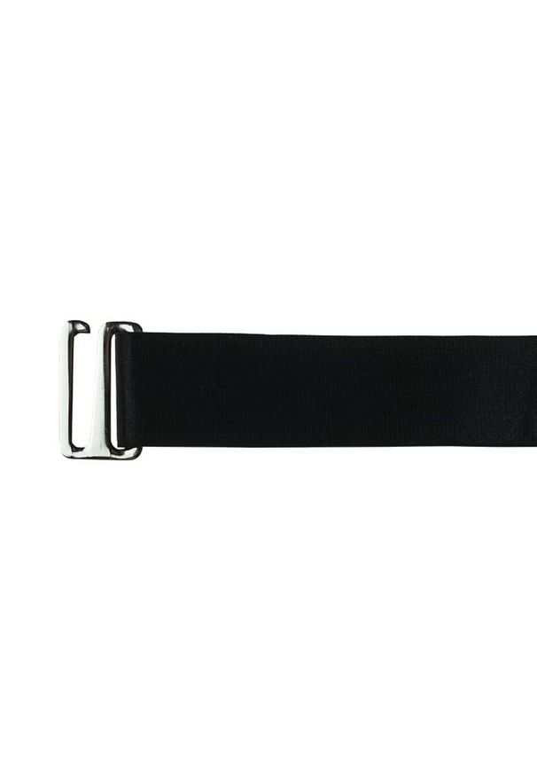 His Story - Pasek Podtrzymujący Koszulę, Elastyczny, Czarny -HIS STORY. Kolor: czarny. Materiał: skóra ekologiczna, guma. Wzór: aplikacja. Styl: elegancki