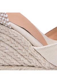 Castañer Espadryle Carina/8/001 020962-203 Beżowy. Kolor: beżowy. Materiał: materiał #6