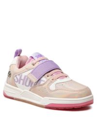 Sneakersy Shone 21287-003 Pink. Kolor: różowy. Materiał: materiał