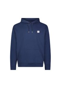 Lee - LEE WW HOODIE MĘSKA BLUZA Z KAPTUREM NIEROZPINANA INKY BLUE 112355612 LM02008543. Typ kołnierza: kaptur #6