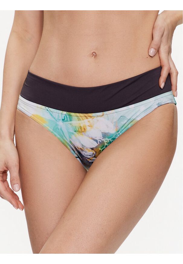 Helly Hansen Dół od bikini Esra 34107 Zielony. Kolor: zielony. Materiał: syntetyk