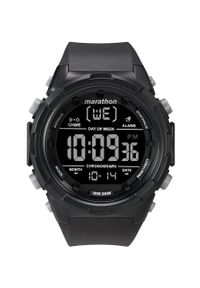 Timex zegarek męski kolor czarny. Rodzaj zegarka: cyfrowe. Kolor: czarny. Materiał: materiał, tworzywo sztuczne, koronka