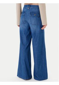 Marella Jeansy 2523186154 Granatowy Wide Leg. Kolor: niebieski #5