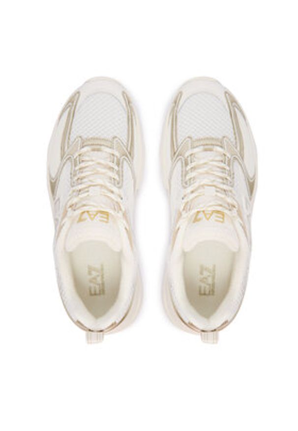EA7 Emporio Armani Sneakersy X8X249 XK446 MZ182 Biały. Kolor: biały. Materiał: materiał