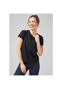 CASALL - Damski jersey Casall Soft Texture. Kolor: czarny. Materiał: jersey. Sport: fitness, joga i pilates