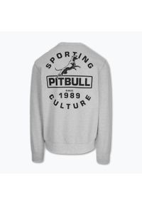 PITBULL - Bluza męska Pitbull Physical Culture Crewneck Sweatshirt. Kolor: szary