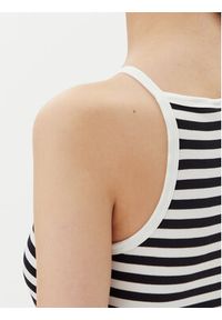 Pieces Top Jane 17155477 Czarny Slim Fit. Kolor: czarny. Materiał: wiskoza #3