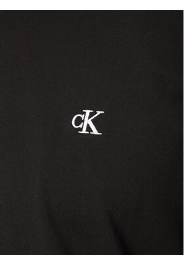 Calvin Klein Jeans T-Shirt Serif Font Graphic J30J327473 Czarny Regular Fit. Kolor: czarny. Materiał: bawełna