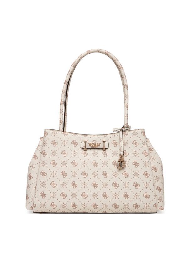 Guess Torebka Carrie Logo HWGP98 98220 Écru. Materiał: skórzane