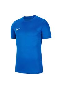 Koszulka piłkarska męska Nike Park Vii. Kolor: niebieski. Długość rękawa: krótki rękaw. Długość: krótkie. Sport: piłka nożna