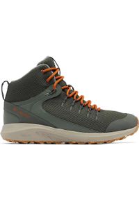 columbia - Buty Turystyczne Męskie Columbia Trailstorm Mid Waterproof. Kolor: zielony