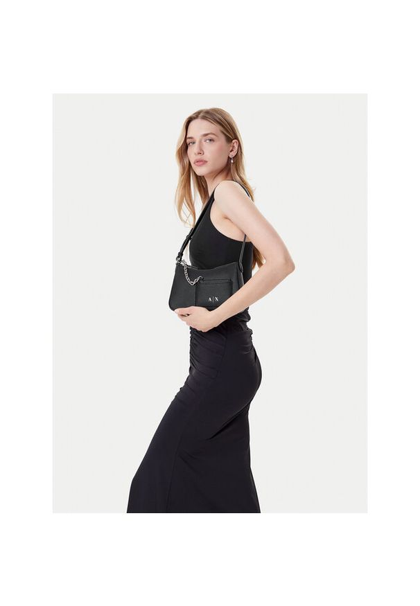 Torebka Armani Exchange. Kolor: czarny