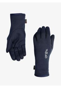 Rękawiczki polarowe Rab Power Stretch Pro Glove. Kolor: niebieski. Materiał: polar. Sport: turystyka piesza #2