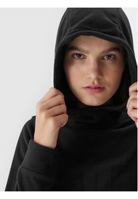 4f - 4F Polar 4FAW23TFLEF148 Czarny Regular Fit. Kolor: czarny. Materiał: syntetyk, polar #5