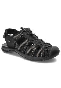 Czarne Sandały Lee Cooper Wygodne Obuwie Męskie. Okazja: na co dzień, na spacer. Kolor: czarny. Sezon: lato. Styl: sportowy, casual