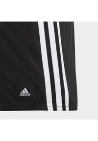 Adidas - 3-Stripes Swim Shorts. Kolor: biały, wielokolorowy, czarny. Materiał: materiał