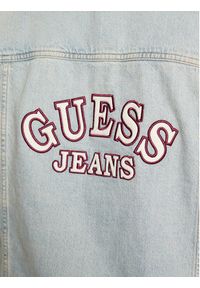 Guess Kurtka jeansowa M4BN38 D5DO1 Niebieski Regular Fit. Kolor: niebieski. Materiał: jeans, bawełna #3