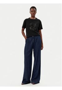 Liu Jo T-Shirt WA5230 JS904 Czarny Regular Fit. Kolor: czarny. Materiał: bawełna #5