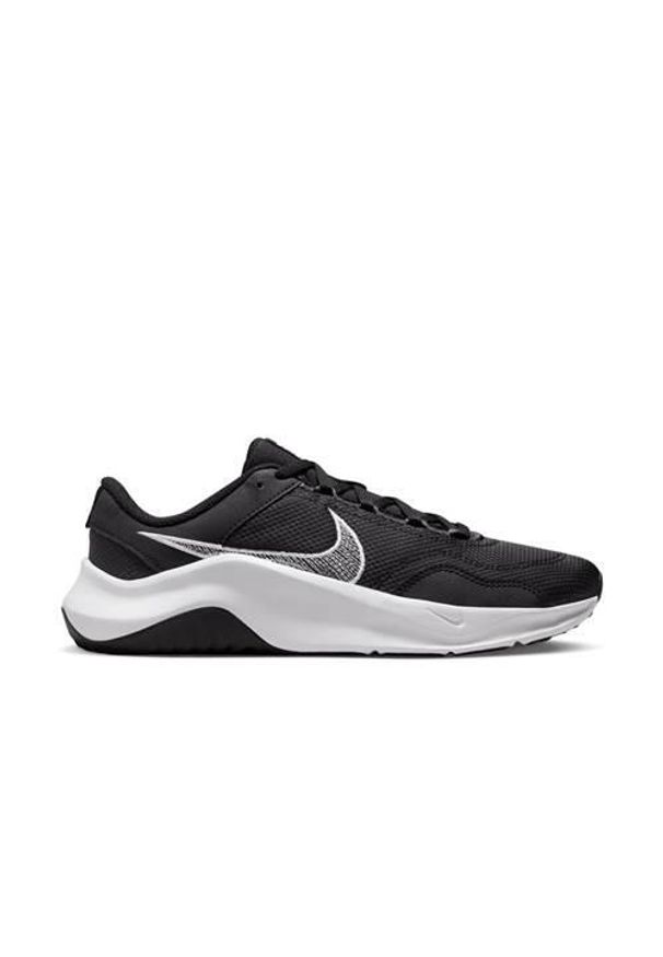 Buty treningowe męskie Nike Legend Essential 3. Zapięcie: sznurówki. Kolor: czarny. Materiał: guma, materiał, tkanina, syntetyk. Szerokość cholewki: normalna