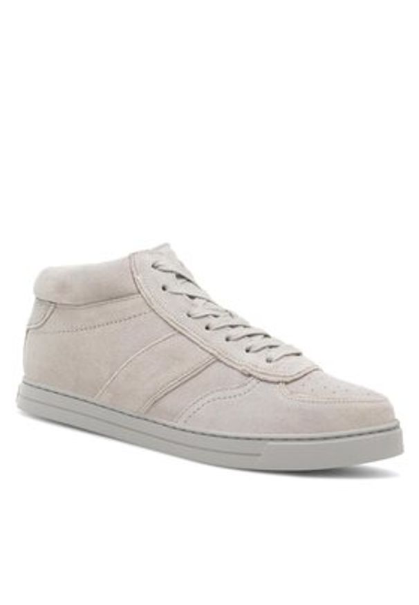 Gino Rossi Sneakersy OTSEGO-54 MI08 Szary. Kolor: szary. Materiał: skóra, zamsz