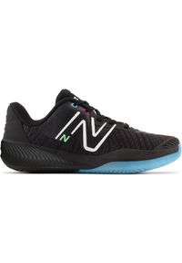 Buty damskie New Balance Fuel Cell 996 v5 WCY996F5 – czarne. Kolor: czarny. Materiał: materiał, syntetyk, guma. Szerokość cholewki: normalna. Model: New Balance 996. Sport: fitness, bieganie, tenis