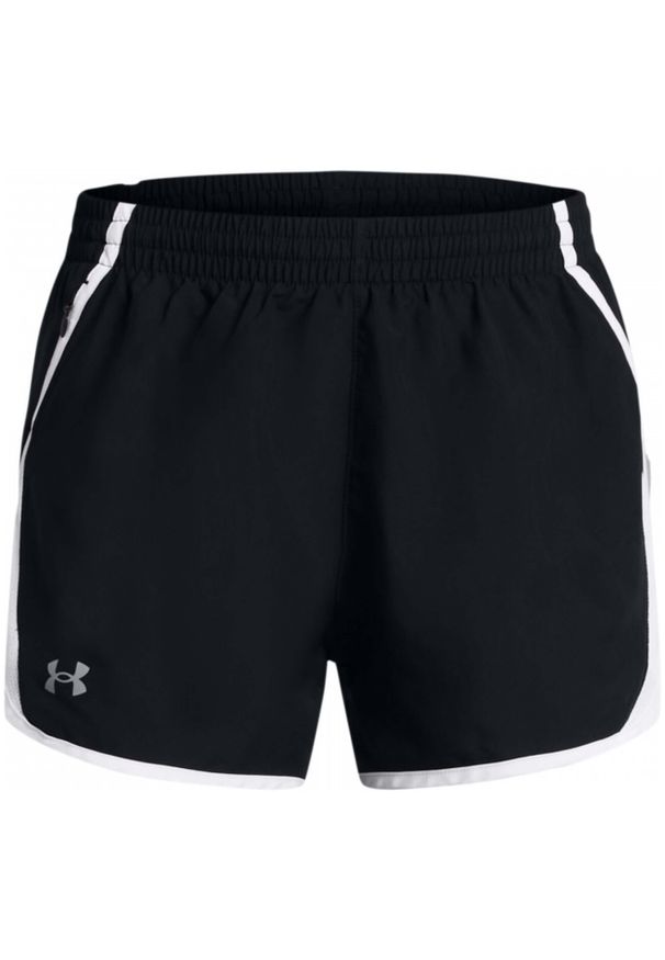 Spodenki do biegania damskie Under Armour Fly By 3". Kolor: czarny