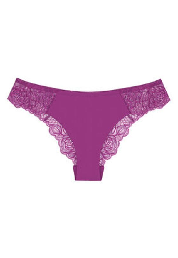 Triumph Figi brazylijskie Wild Peony Florale 10209603 Fioletowy. Kolor: fioletowy. Materiał: syntetyk